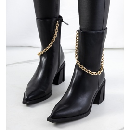 Massa fekete cowboy csizma 1