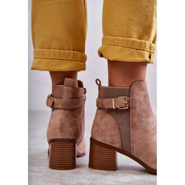 Velúr Csizma Egy Posta Barna Vannes 2