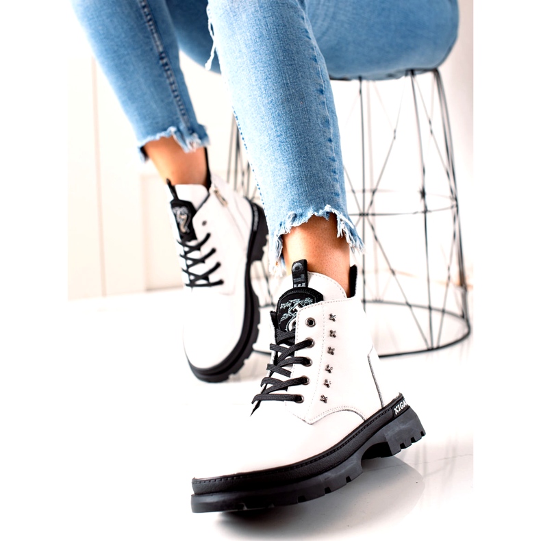 Fehér szigetelt csizma Filippo DBT3063 / 21 WH 1 Fehér szigetelt csizma Filippo DBT3063 / 21 WH 1