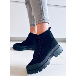 PA1 Baghra fekete trekking tornacipő 2