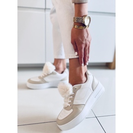 PA1 Lilith Beige női tornacipő bézs fehér 2