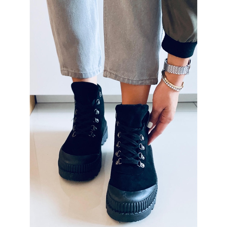 PA1 Malyen Fekete trekking tornacipő 2