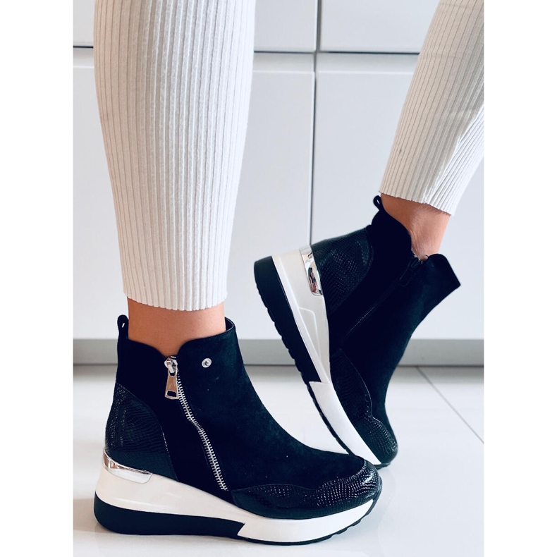 PA1 Ékcsizma Micah Black fekete 2