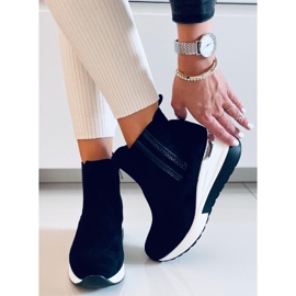 Készlet fekete ékcsizma 1