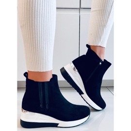 Készlet fekete ékcsizma 2