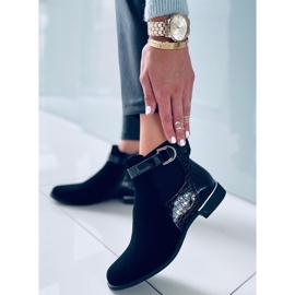 BM Francine Black női Chelsea csizma fekete 2