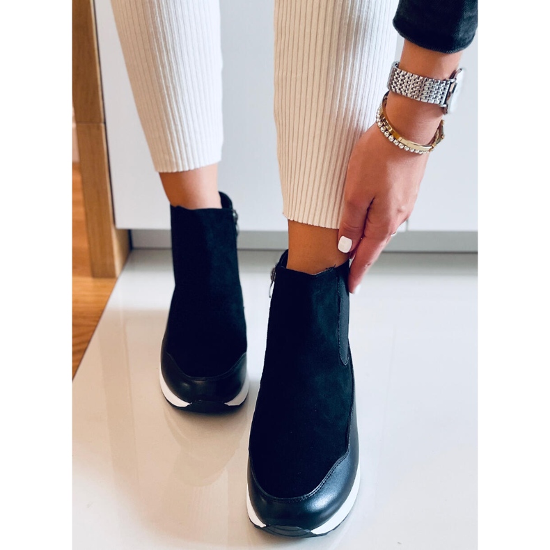 Ékcsizma Byers Negro fekete 2