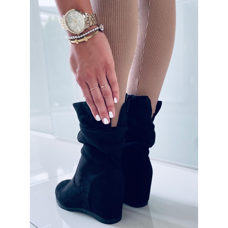 PA1 Ékcsizma Fiona Negro fekete 1