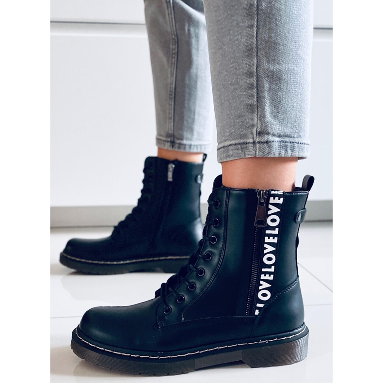 Munkáscsizma Siggy Black Matt fekete 1