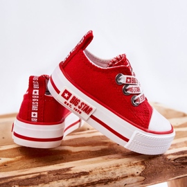 Gyermek anyagú tornacipő Big Star KK374051 Piros 2