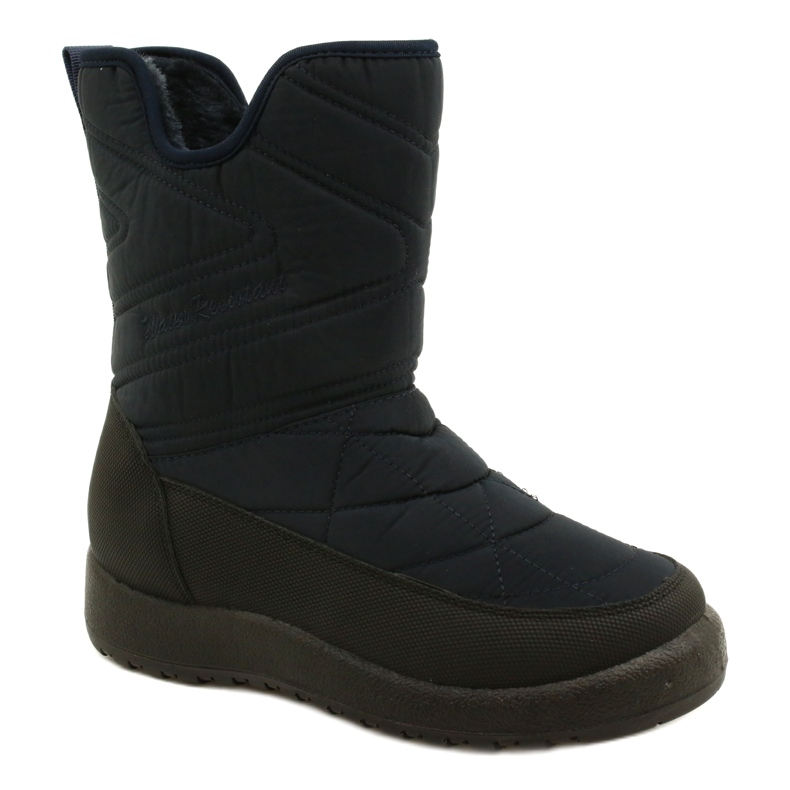 Evento Női hócsizma vízálló sötétkék fekete 2