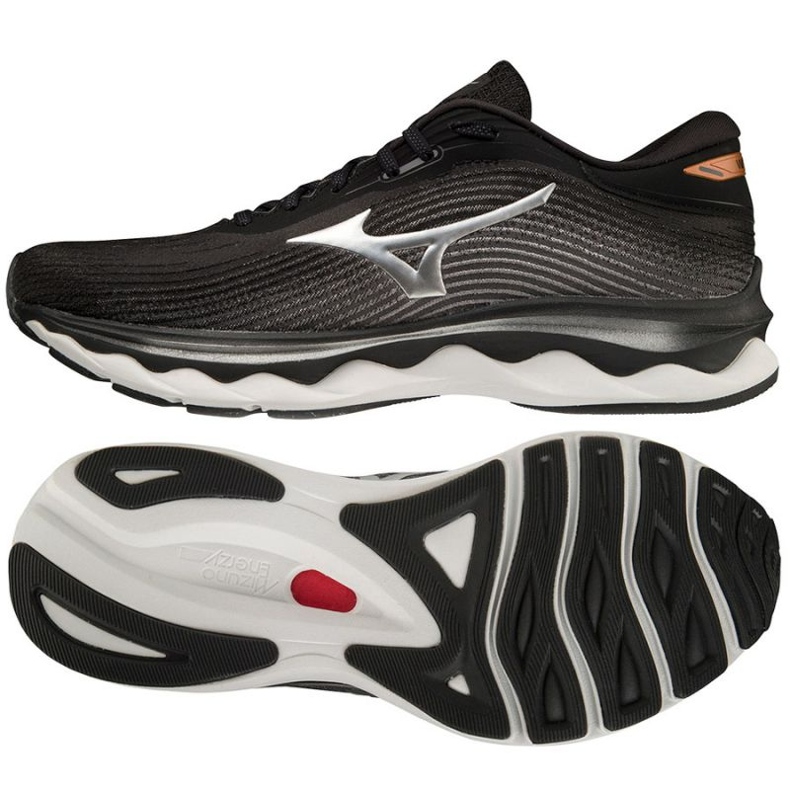Mizuno Wave Sky 5 futócipő J1GC210268 fekete 1