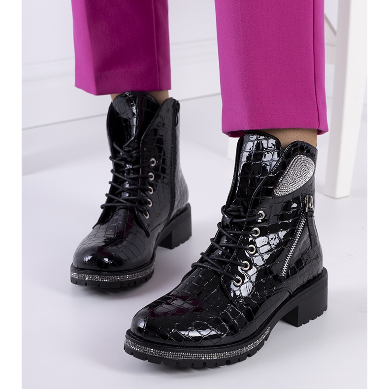 Fekete Airedale csizma 1 Fekete Airedale csizma 1