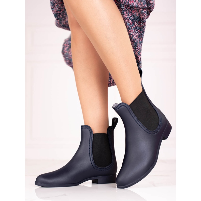 Shelovet matt sötétkék női galoss 1