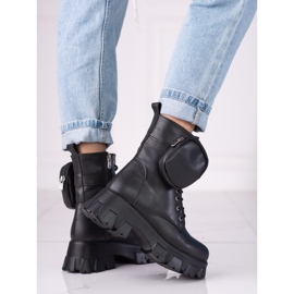 Fekete női táskák Shelovet táskával 1