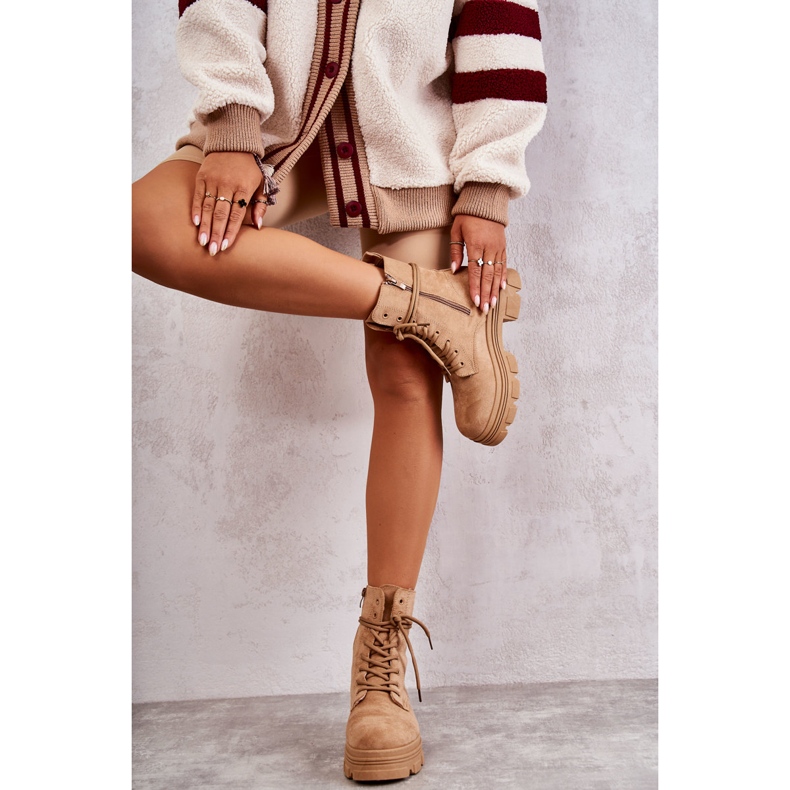 PS1 Camel Marley Velúr cipők barna 2 PS1 Camel Marley Velúr cipők barna 2