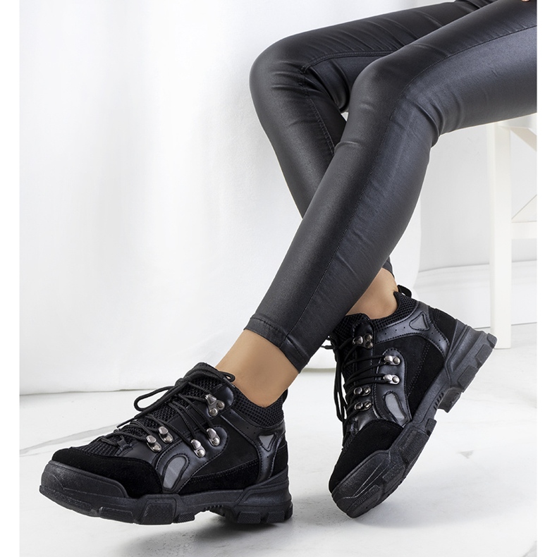 Fekete Stratford tornacipő 1