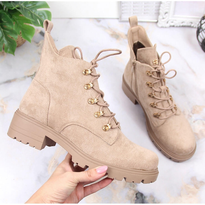 S.Barski Női csizma velúr bézs S. Bararski 1