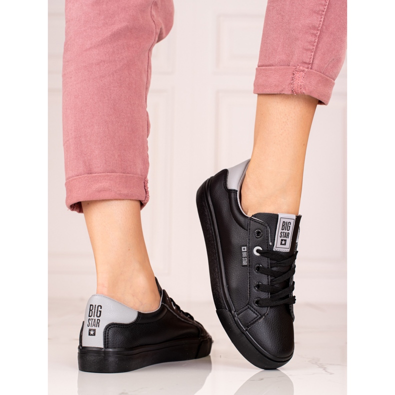 Női Big Star EE274314 tornacipő fekete 1