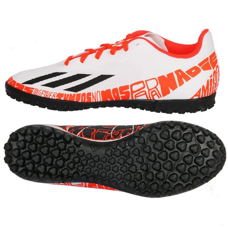 Adidas X Speedportal.4 Messi Tf M GW8401 cipő fehér fehér 1