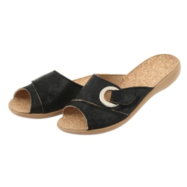 Befado női cipő pu 265D005 fekete 4