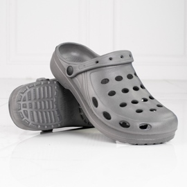 Világos férfi Shelovet szürke papucs 1