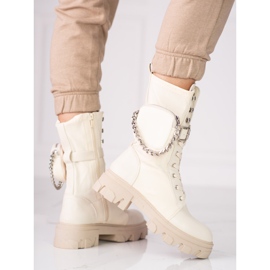 Női bézs táskák Shelovet táskával 1