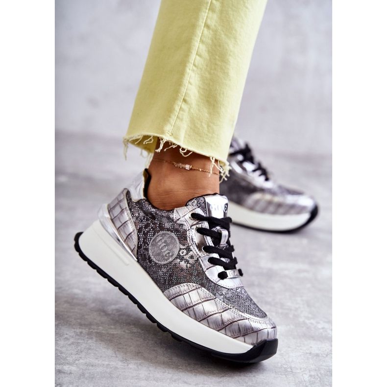 Női sportcipő Wedge GOE KK2N4083 ezüst 1