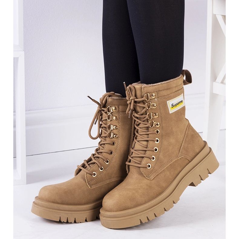 Cofer matt bézs csizma 1