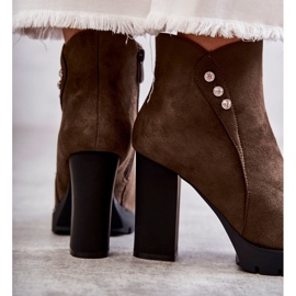 PG1 Velúr Csizma Egy Lagerlla Postán khaki zöld 2