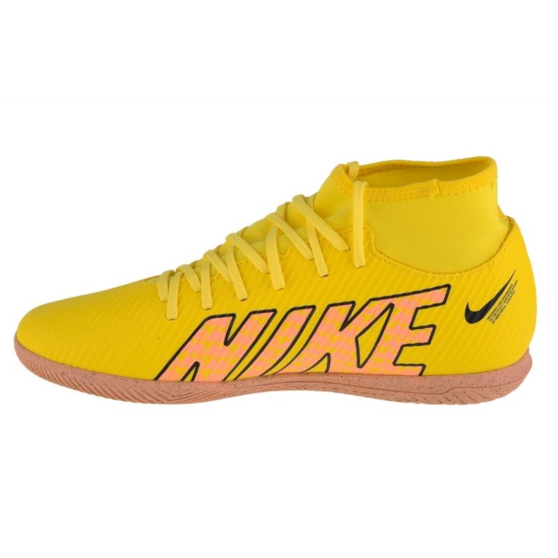 Nike Mercurial Superfly 9 Club Ic M DJ5962-780 futballcipő sárga sárgák 1 Nike Mercurial Superfly 9 Club Ic M DJ5962-780 futballcipő sárga sárgák 1