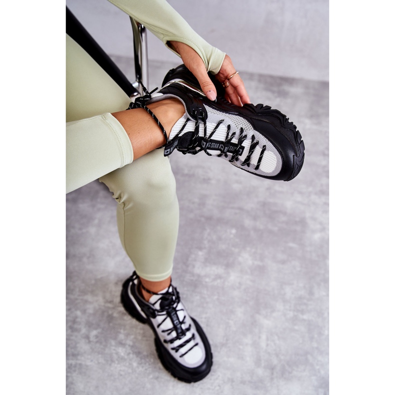 Női sportcipő Memory Foam System Big Star KK274053 fekete-szürke 1