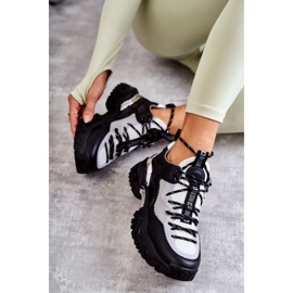 Női sportcipő Memory Foam System Big Star KK274053 fekete-szürke 2