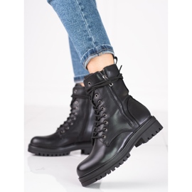 Fekete női táskák dekoratív Shelovet cipzárral 2