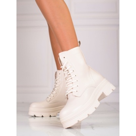 Ökológiai bőrből készült bézs Shelovet női táskák 1