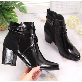 Fekete Laura La.Fi hőszigetelt csizma szőrmével, oszlopon 1