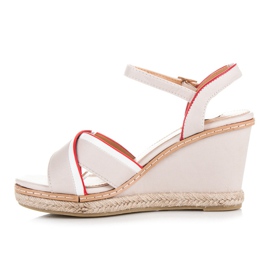 Vices Női szandál magassarkúban barna 1