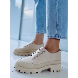 Golv Khaki trekking tornacipő bézs 1