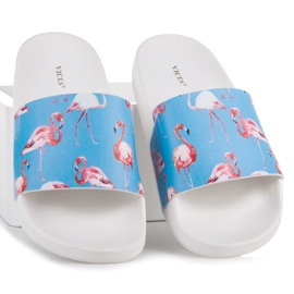 Vices Flamingo papucs kék 2