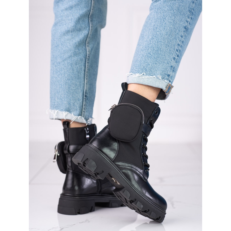 Női Shelovet munkások fekete zsebbel 1