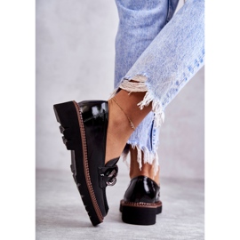 Vinceza Lakkozott naplopók a Black Reidun Platformon fekete 2 Vinceza Lakkozott naplopók a Black Reidun Platformon fekete 2