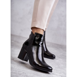 PL4 Lakkozott női csizma La.Fi 260039B-LA Fekete 1 PL4 Lakkozott női csizma La.Fi 260039B-LA Fekete 1