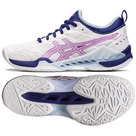 Asics Blast Ff 3 W 1072A080 100-as kézilabda cipő fehér 1