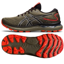 Asics Gel-Nimbus 24 TRAil M 1011B571 300 futócipő zöld zöld 1 Asics Gel-Nimbus 24 TRAil M 1011B571 300 futócipő zöld zöld 1