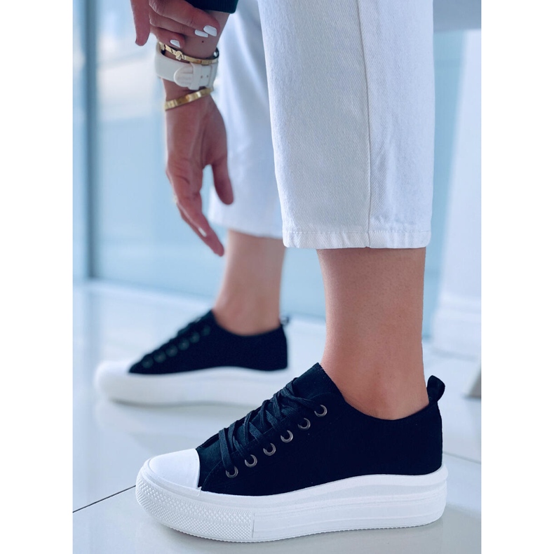 Ebbe Black női tornacipő fekete 1