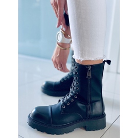 Katonai csizma Lauper Black fekete 1