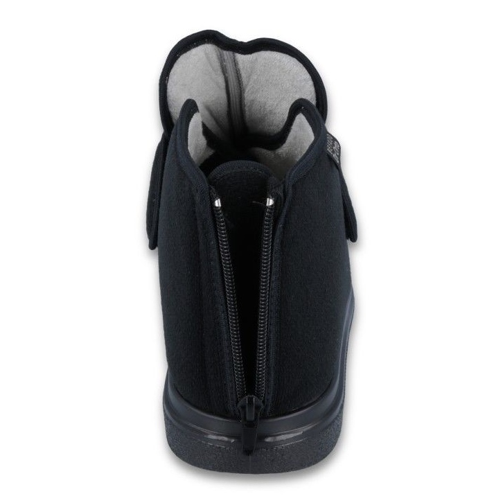 Dr.orto Befado férfi lábbeli 987m002 érzékeny lábak fekete silber betét 1