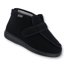 Dr.orto Befado férfi lábbeli 987m002 érzékeny lábak fekete silber betét 3