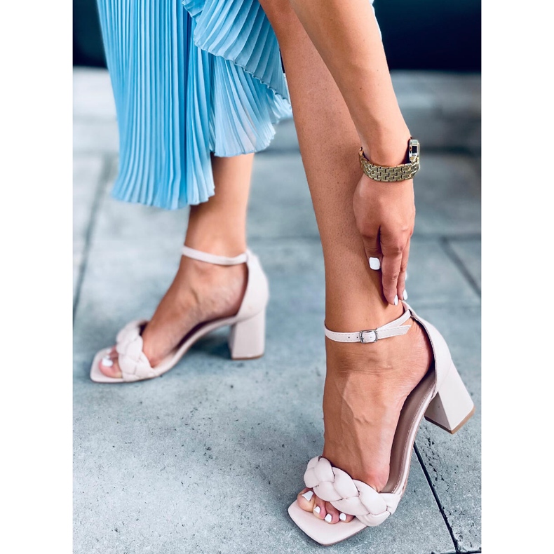 BM Magas sarkú szandál Denise Beige Ii Genre bézs 2