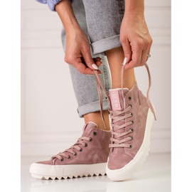 Női Big Star EE274113 tornacipő rózsaszín 1